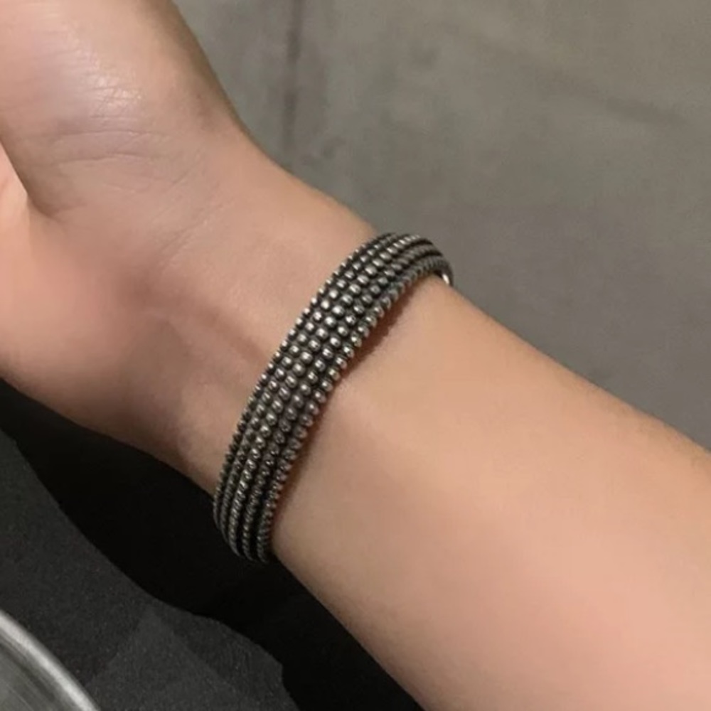 Punk Vintage Geometric Bangle Cuff Bangle - Picture 9 of 13